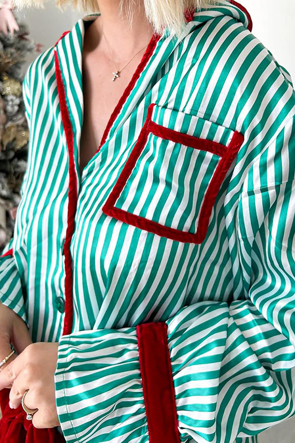 CandyCane Cozy Pajama Set