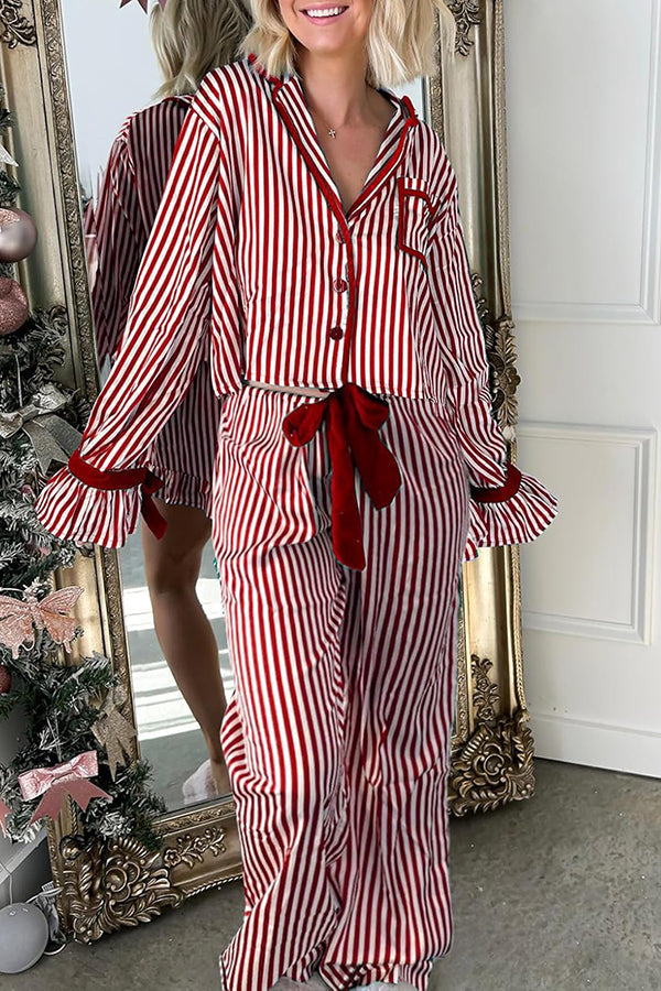 CandyCane Cozy Pajama Set