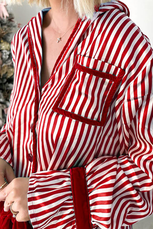 CandyCane Cozy Pajama Set
